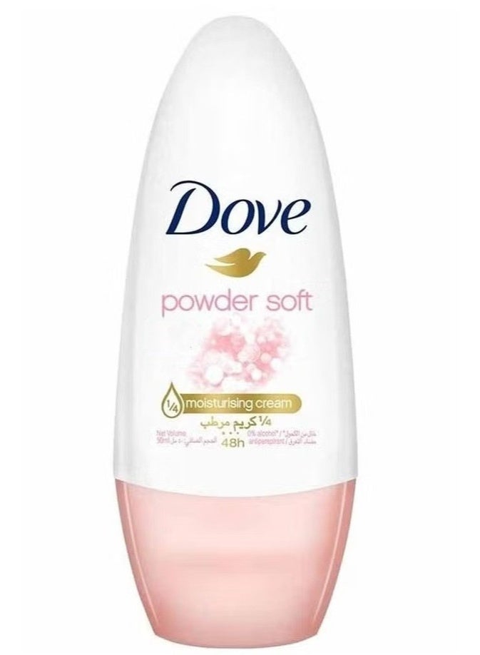 دوف مزيل للتعرق رول أون بودرة ناعمة 50 مل - Image 1